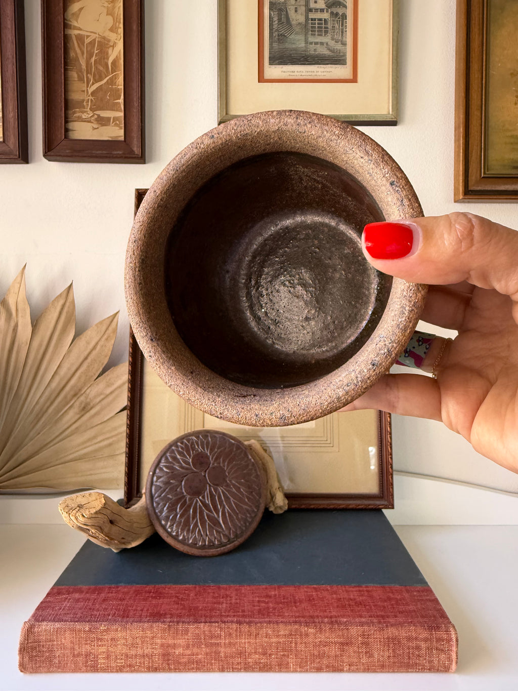 Stephen Patt Studio Pottery Lidded Stoneware Vessel