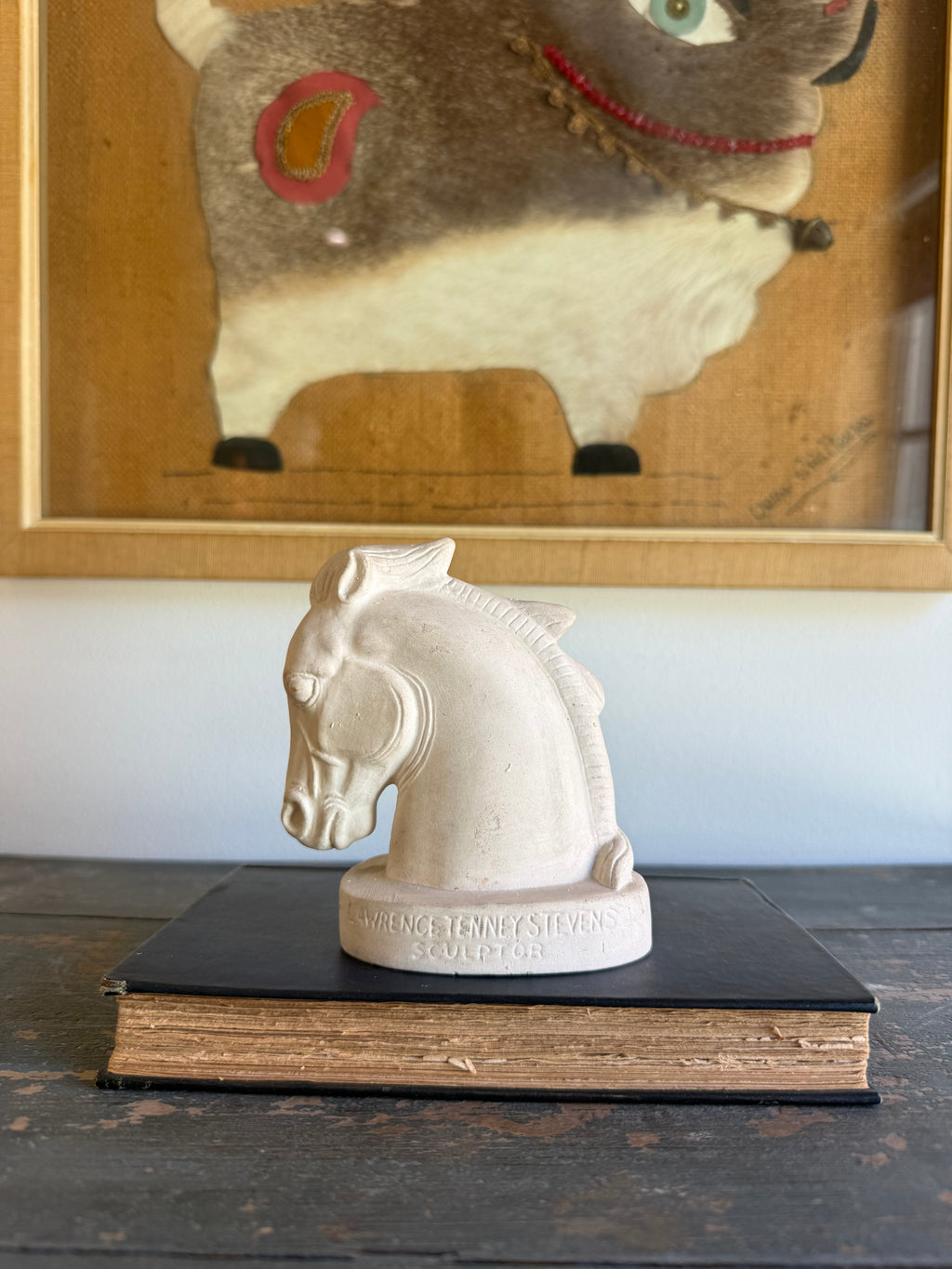Vintage Lawrence Tenney Stevens W.K. Kellogg Arabian Horse Sculpture