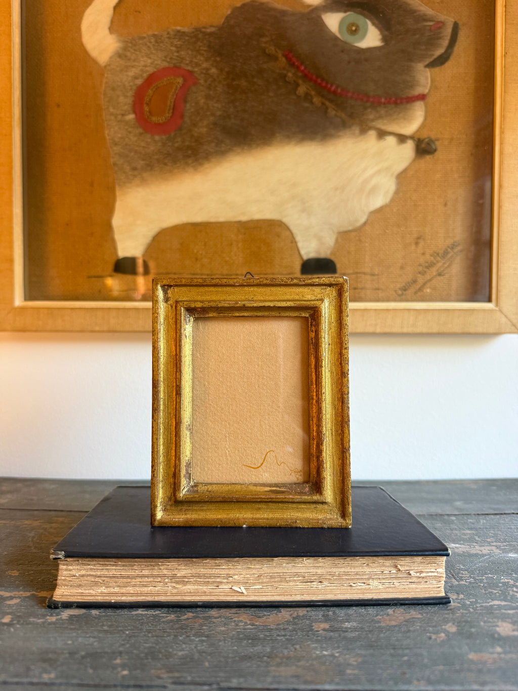Pair of Vintage Gilt Wood Picture Frames