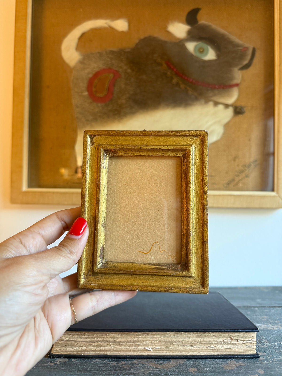 Pair of Vintage Gilt Wood Picture Frames