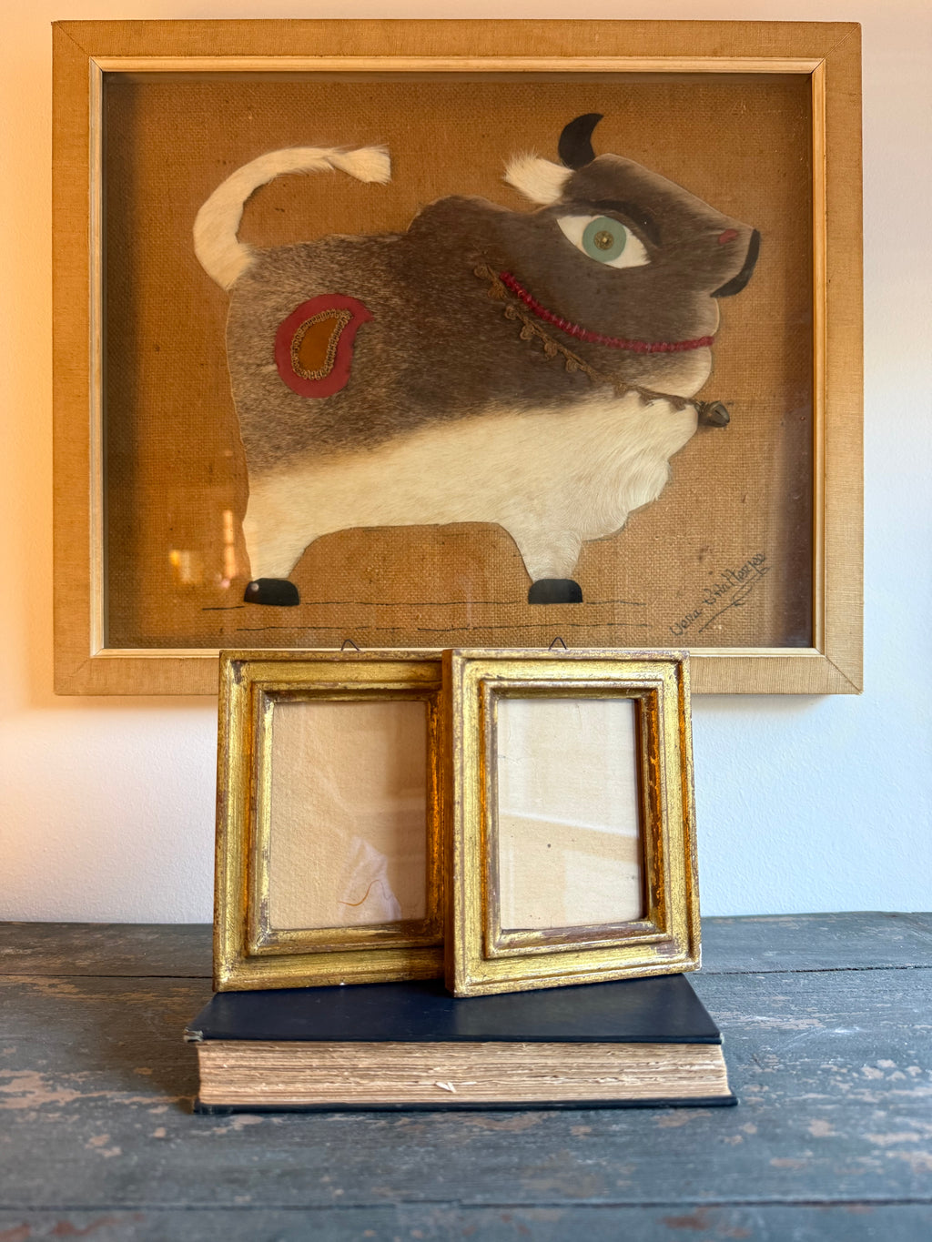 Pair of Vintage Gilt Wood Picture Frames