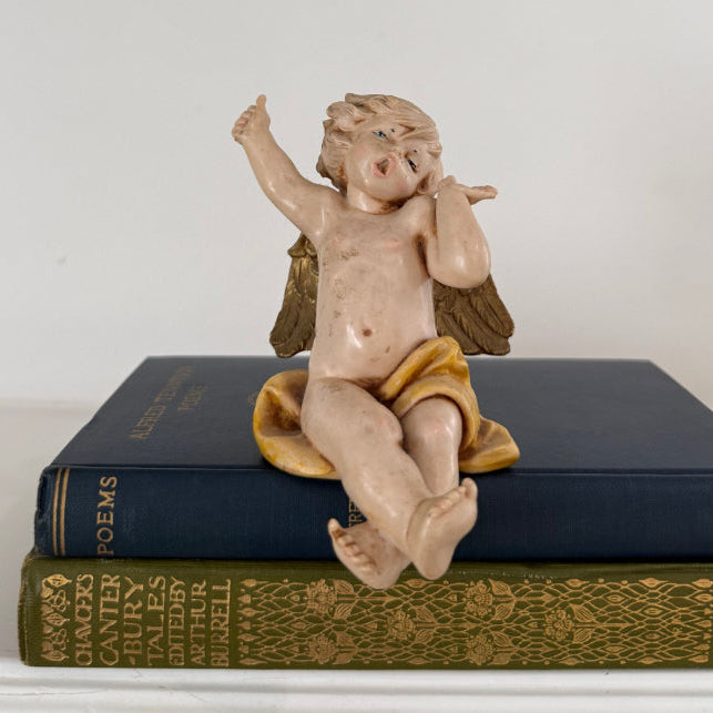 Vintage Italian Cherub Figurine