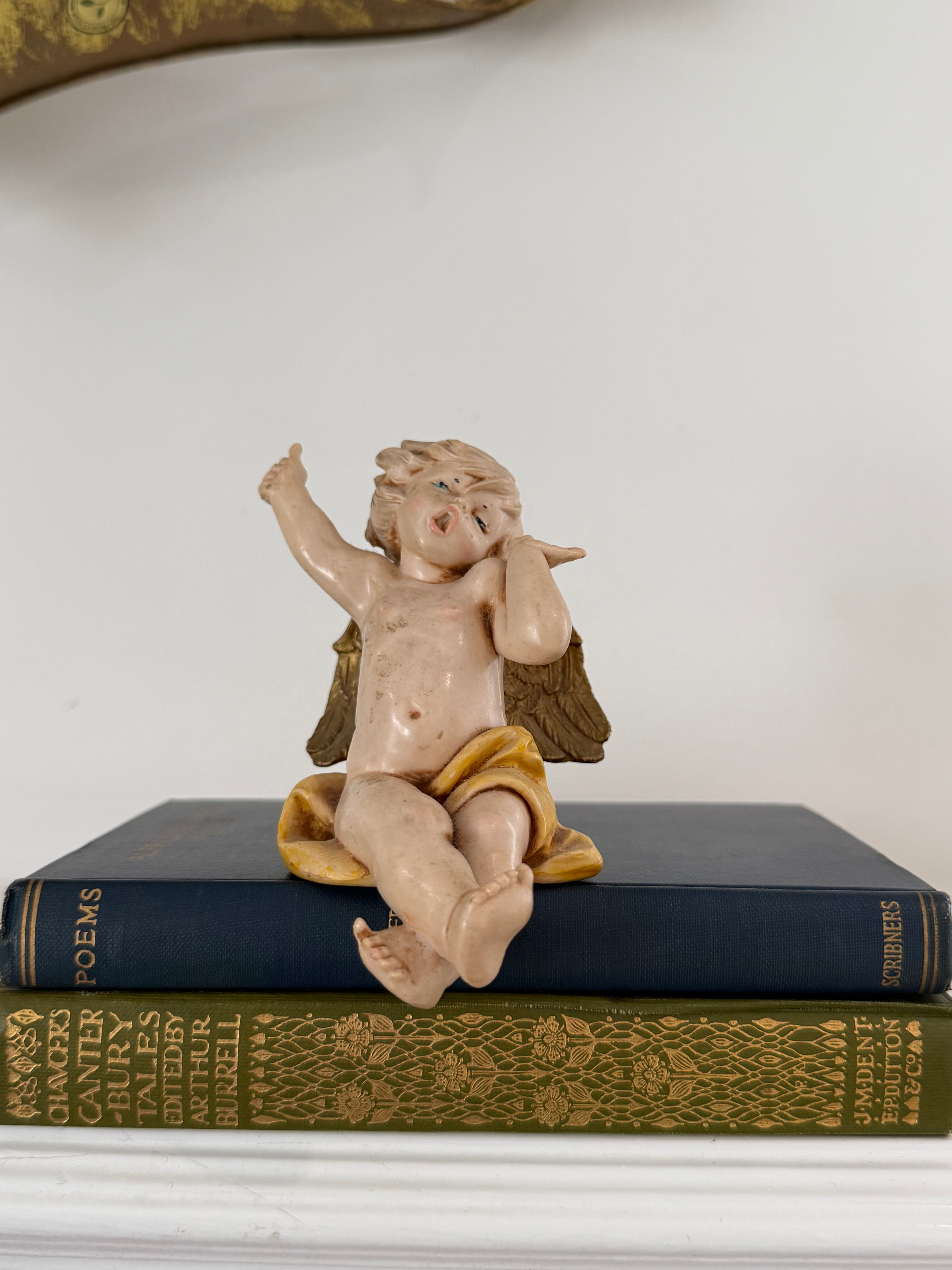 Vintage Italian Cherub Figurine