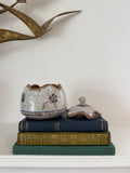Vintage Lidded Stoneware Keepsake Box