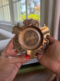 Vintage Mid-Century Modern Brass Ash Tray
