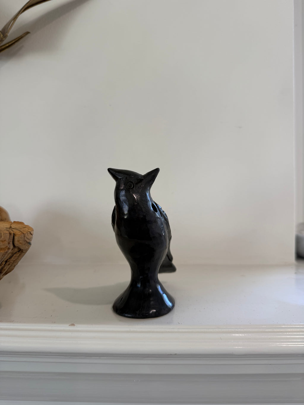Vintage Barro Negro Pottery Bird Whistle | Oaxaca, Mexico