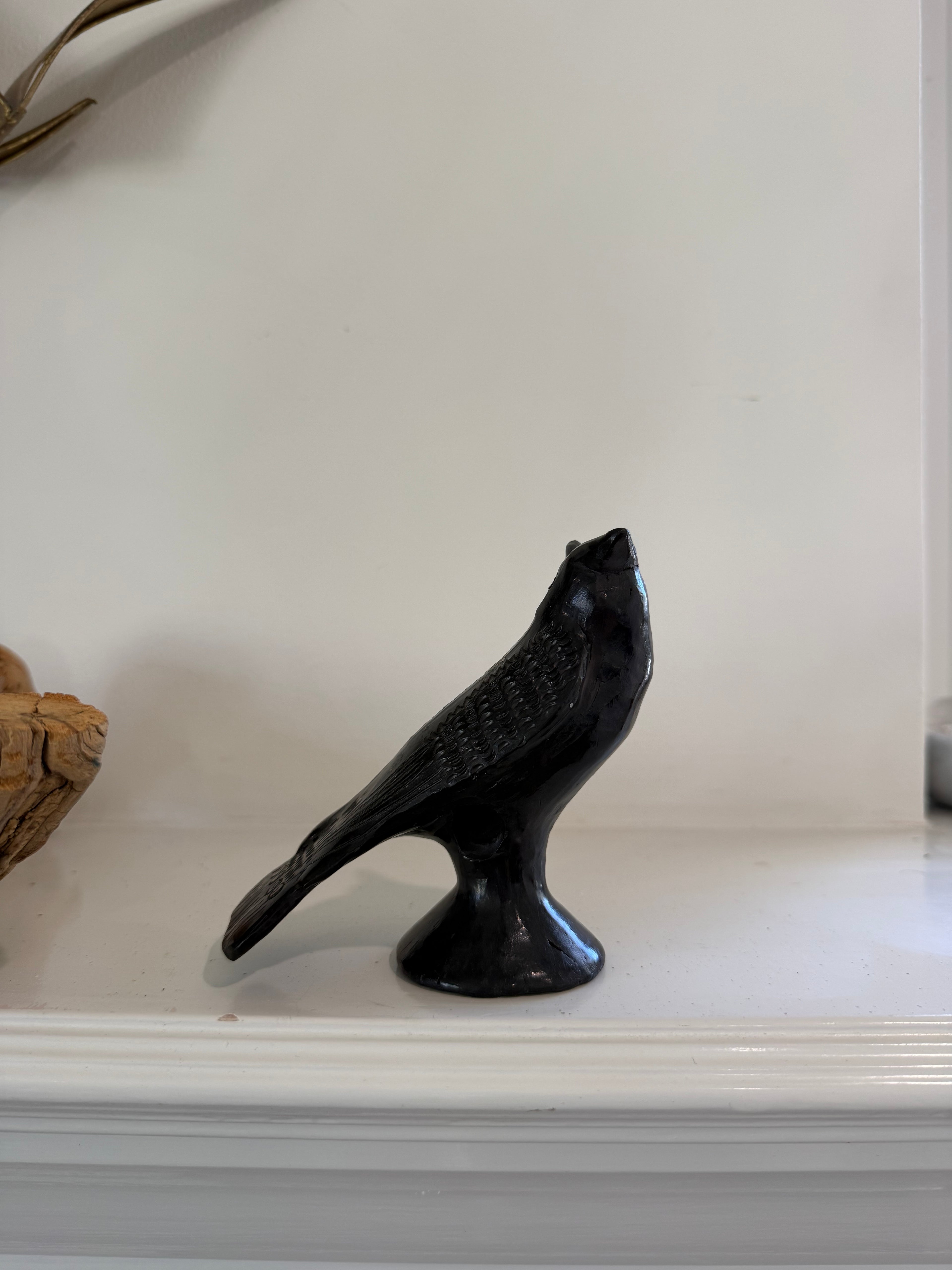 Vintage Barro Negro Pottery Bird Whistle | Oaxaca, Mexico