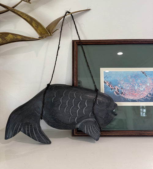 Handcrafted Vintage Japanese Jizai Kagi Fish