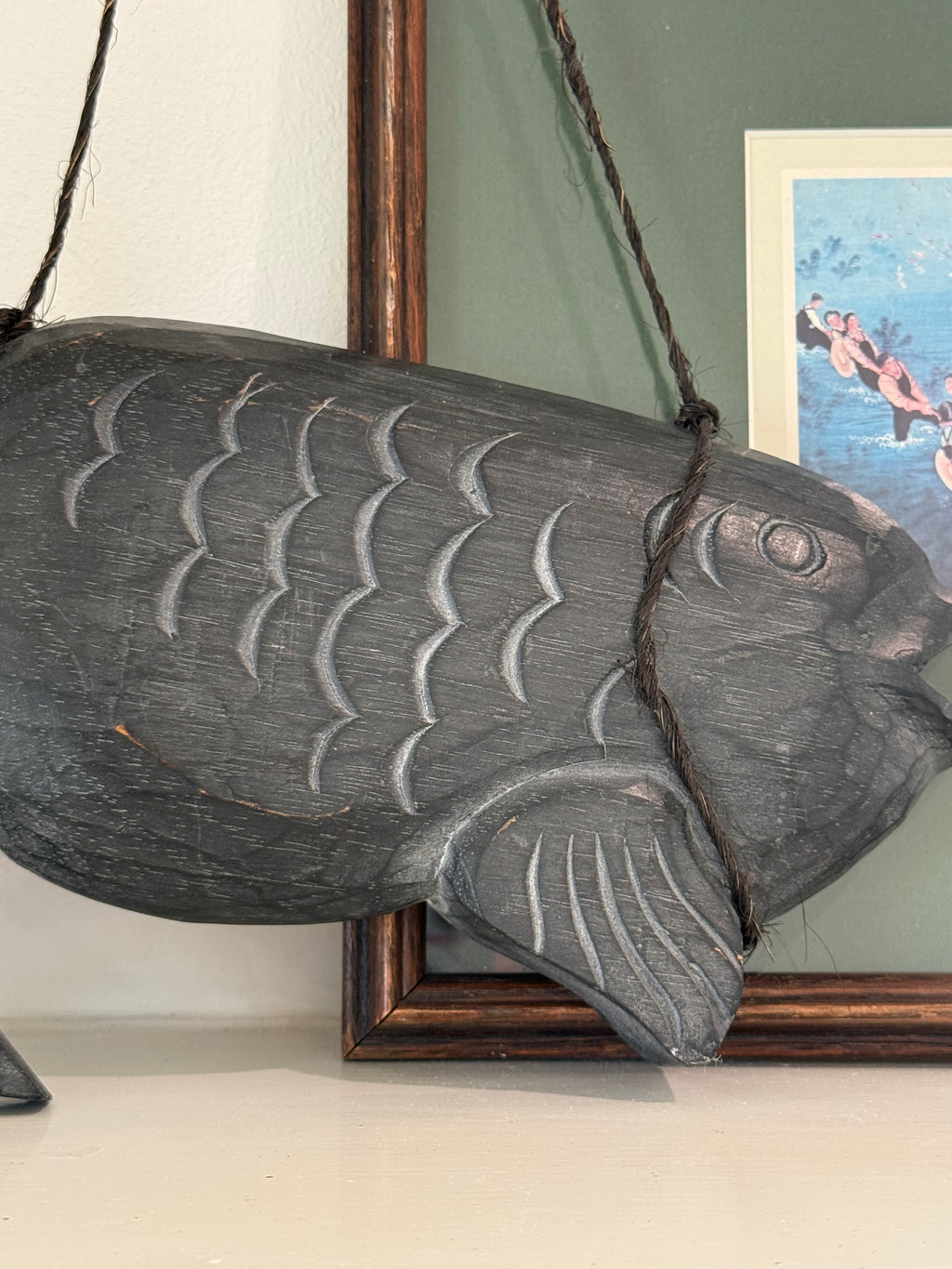 Handcrafted Vintage Japanese Jizai Kagi Fish