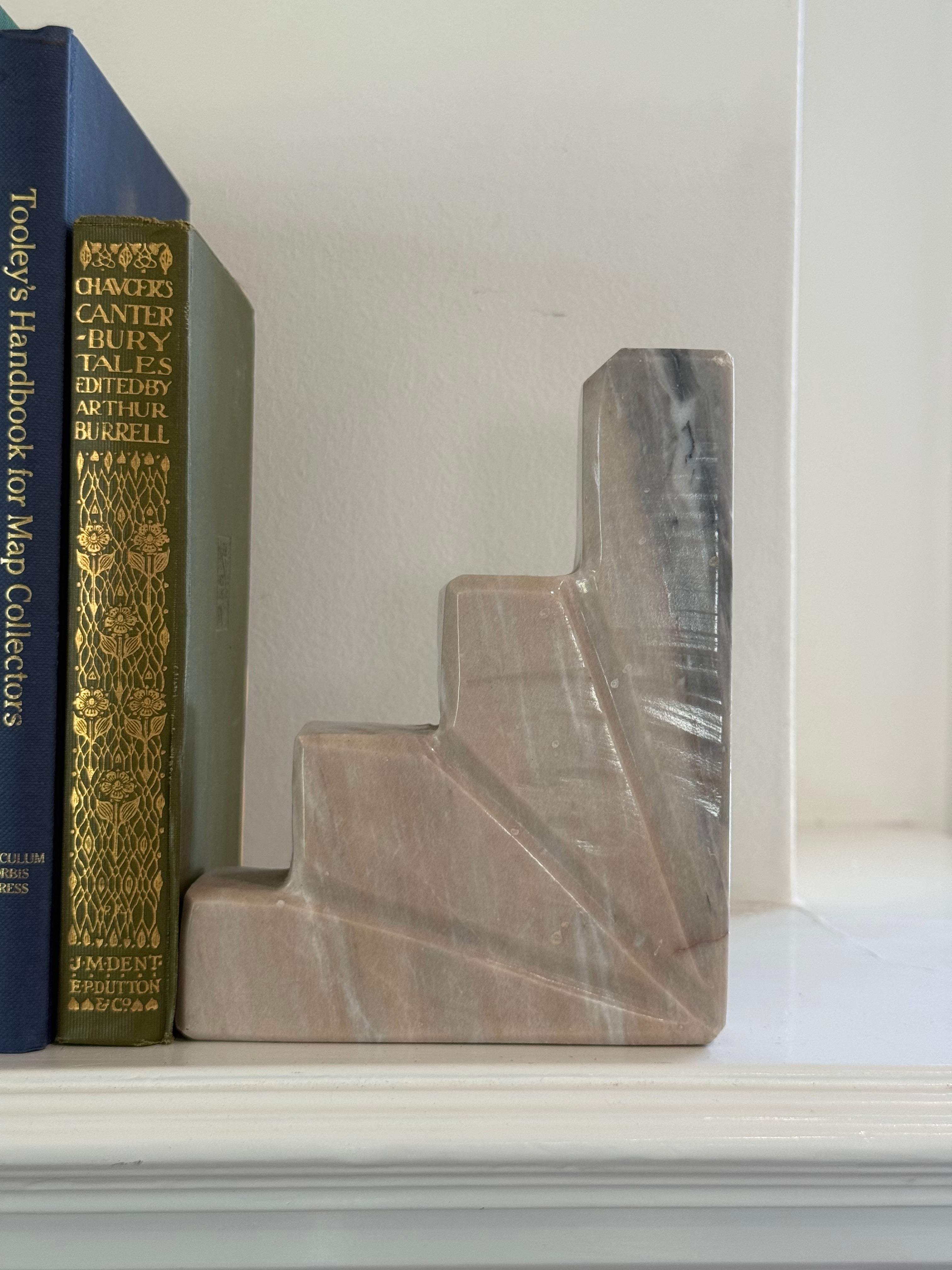 Vintage Mexican Alabaster Bookends
