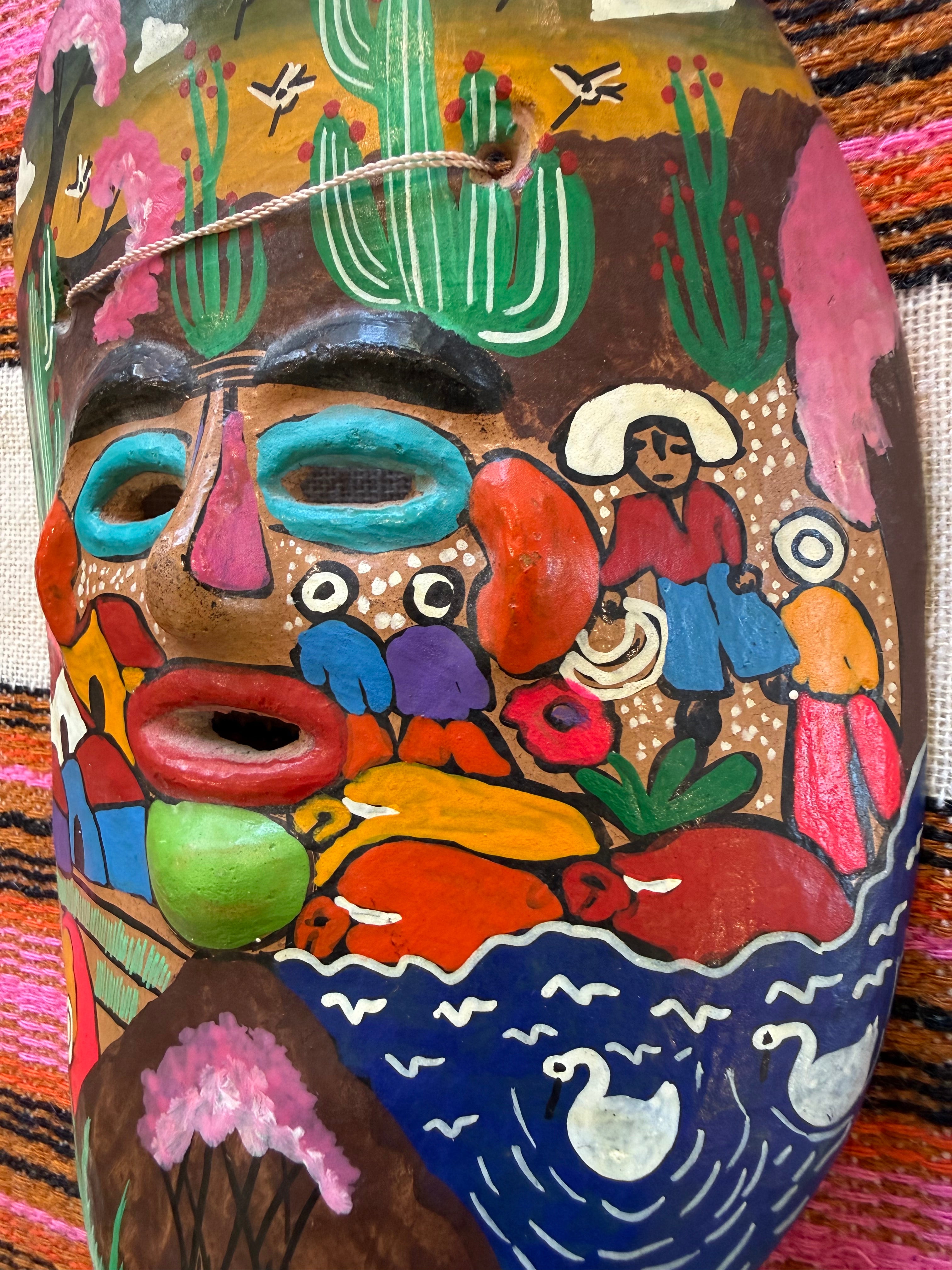Mexican Talavera Mask