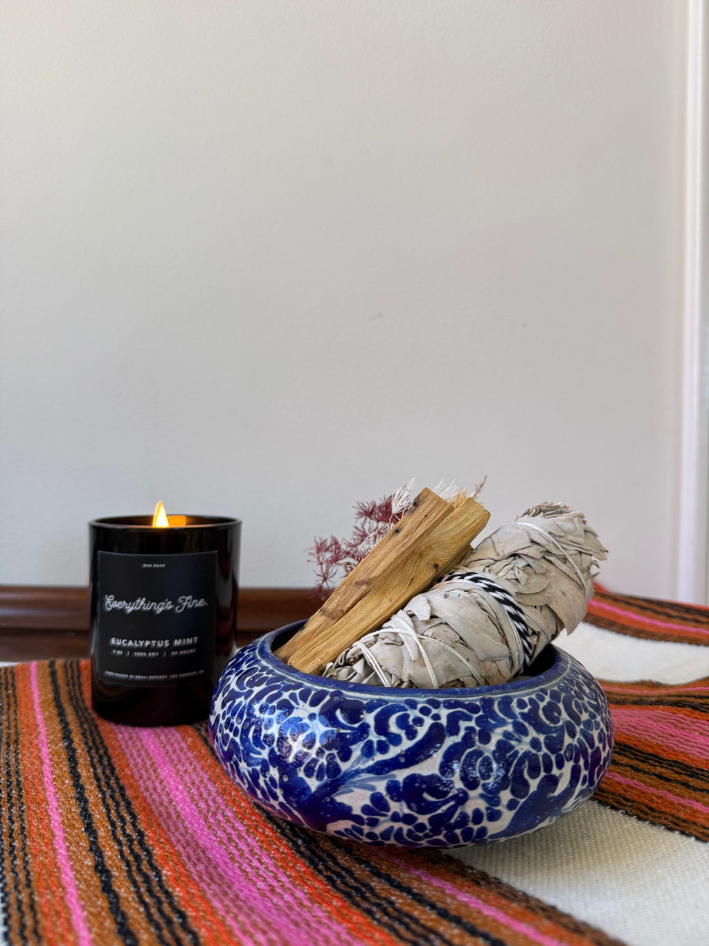 Vintage Mexican Talavera Bowl