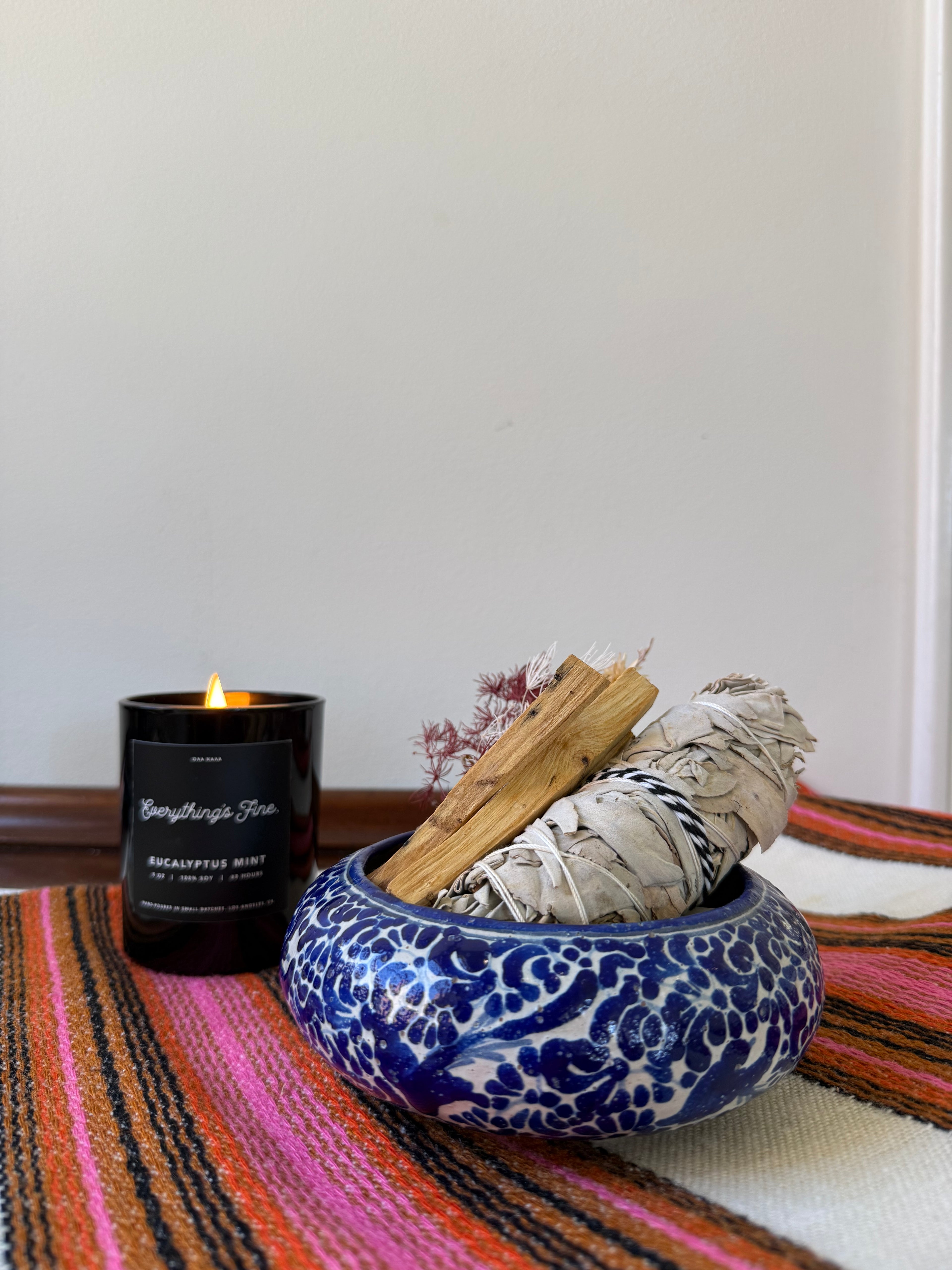 Vintage Mexican Talavera Bowl
