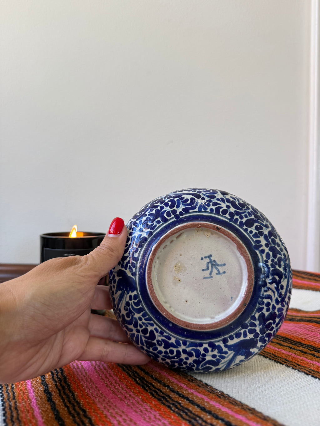 Vintage Mexican Talavera Bowl