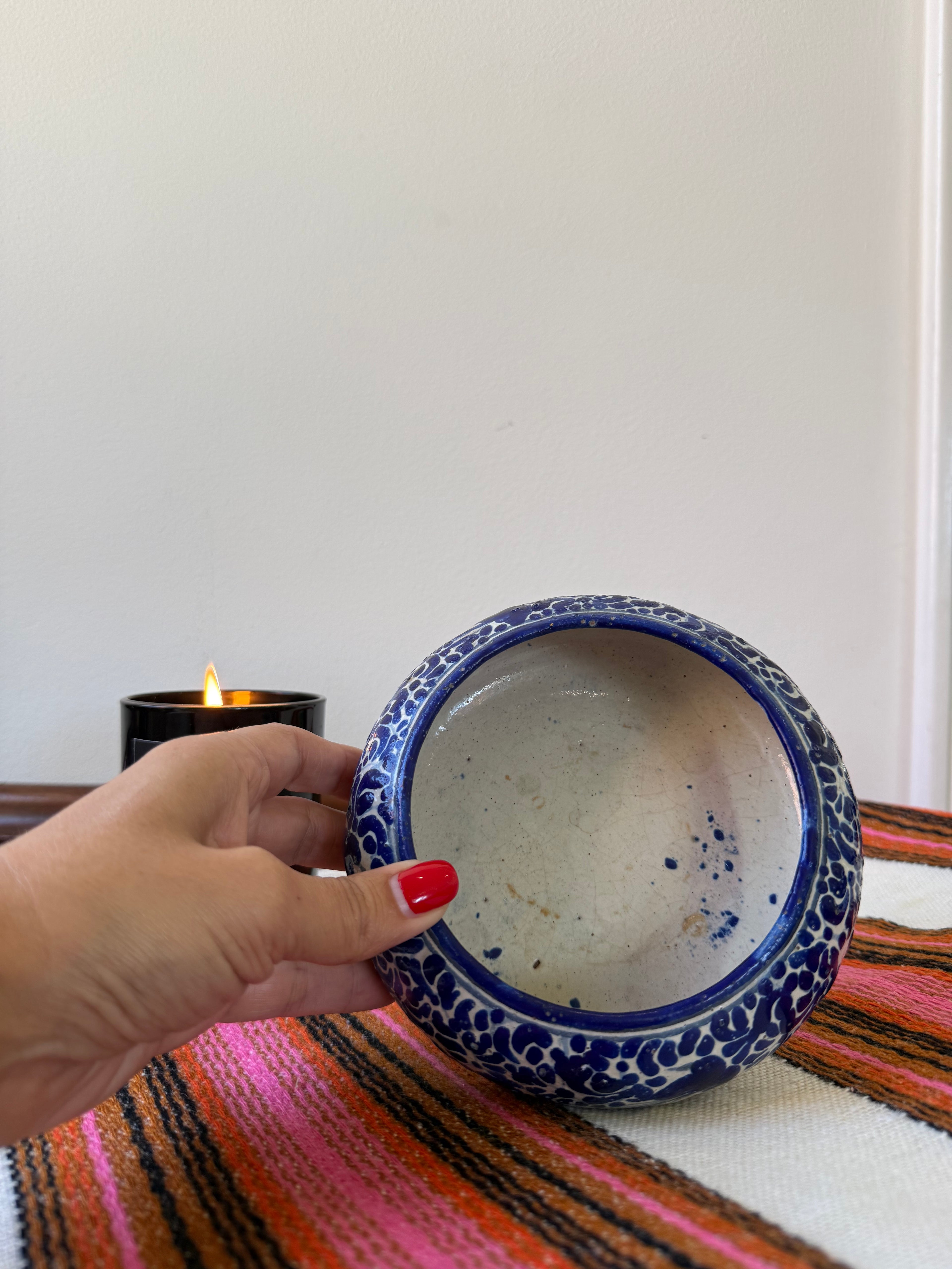 Vintage Mexican Talavera Bowl