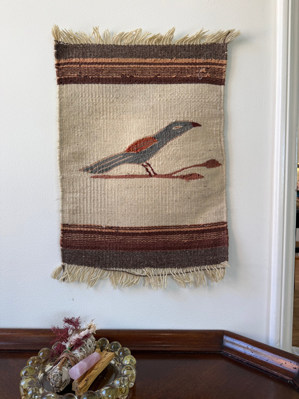 Vintage Zapotec Wool Weaving