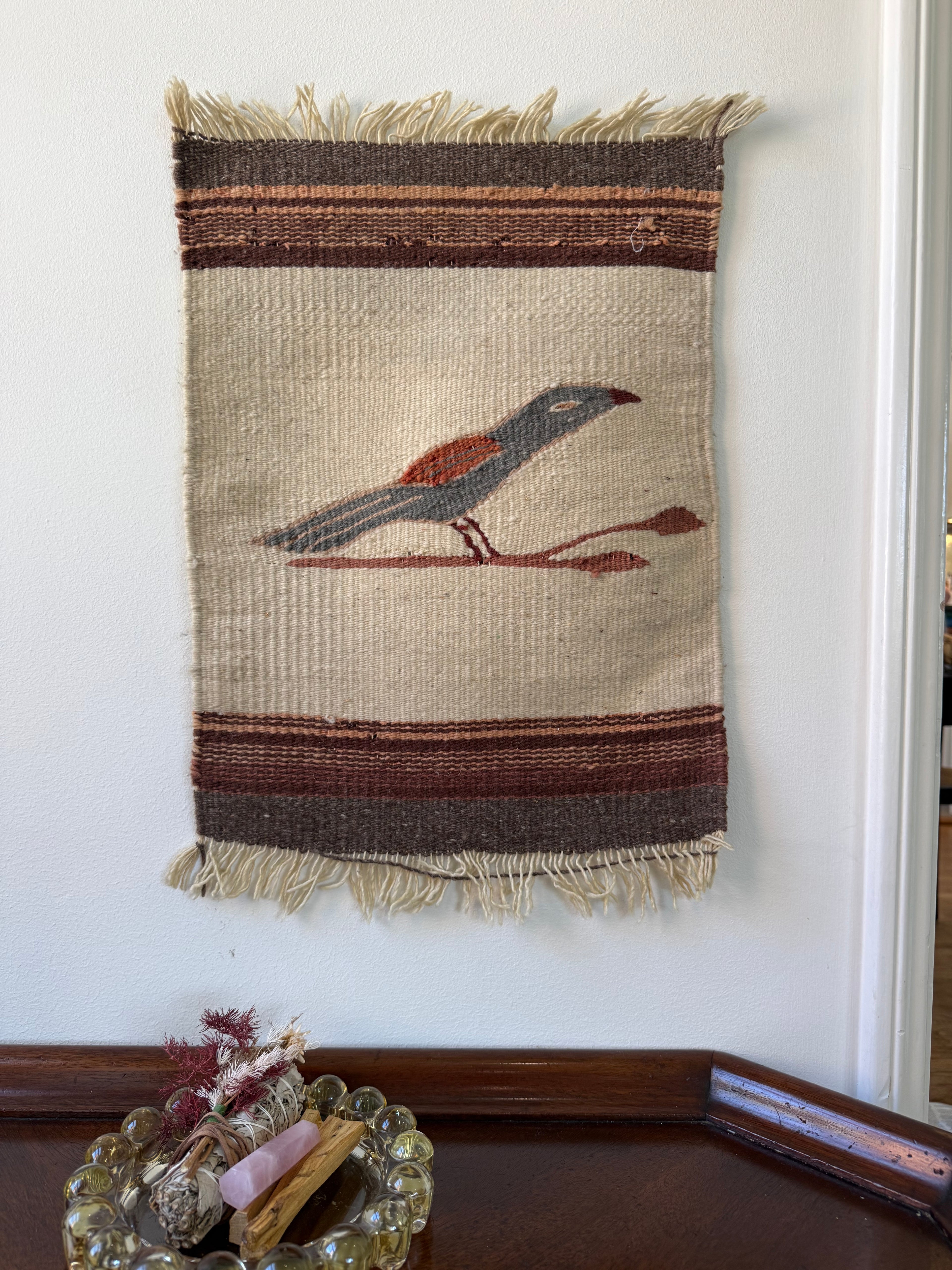 Vintage Zapotec Wool Weaving