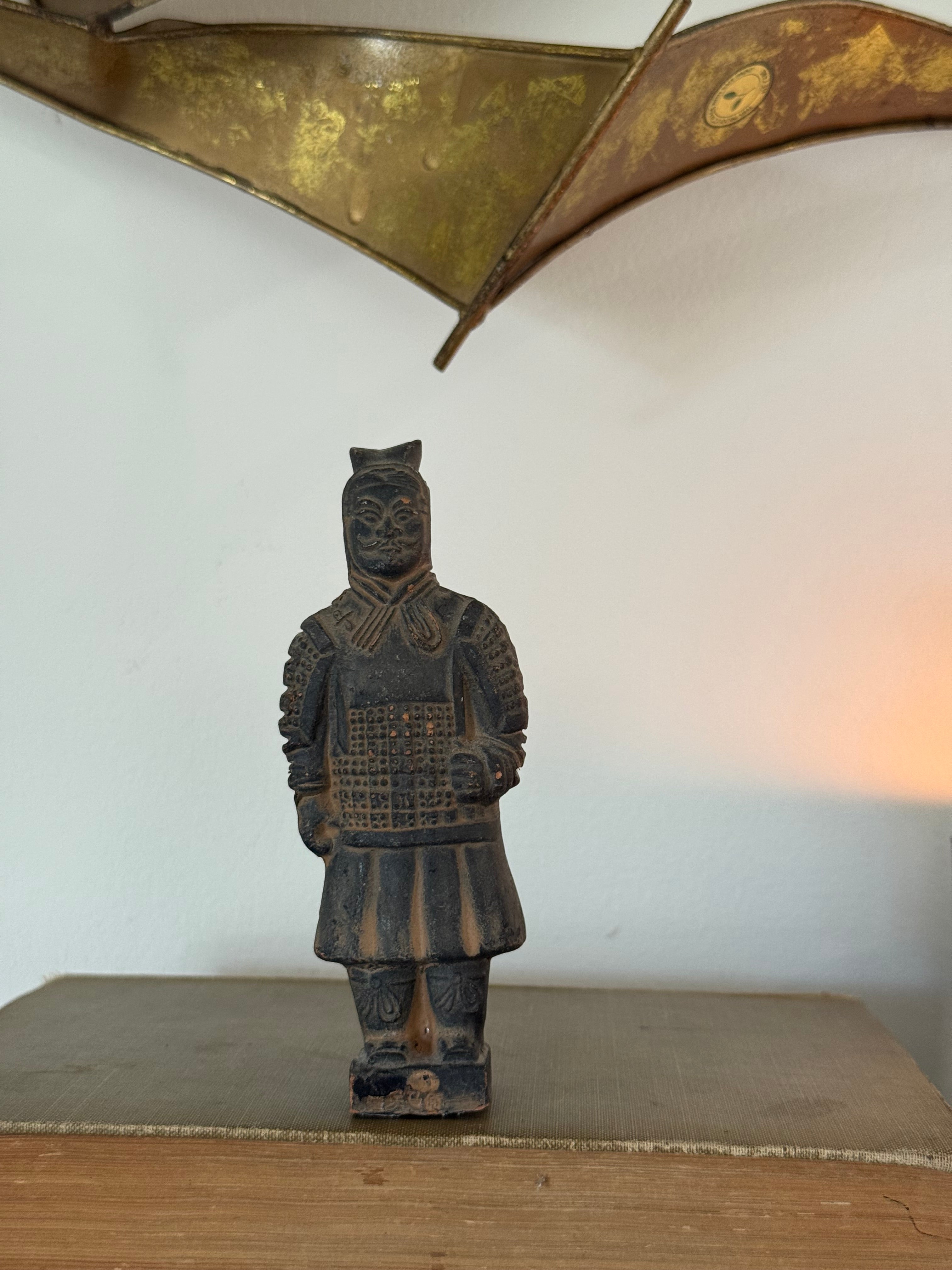 Set of 5 Terracotta Warrior & Horse Figurines | Qin Dynasty Inspired Collection
