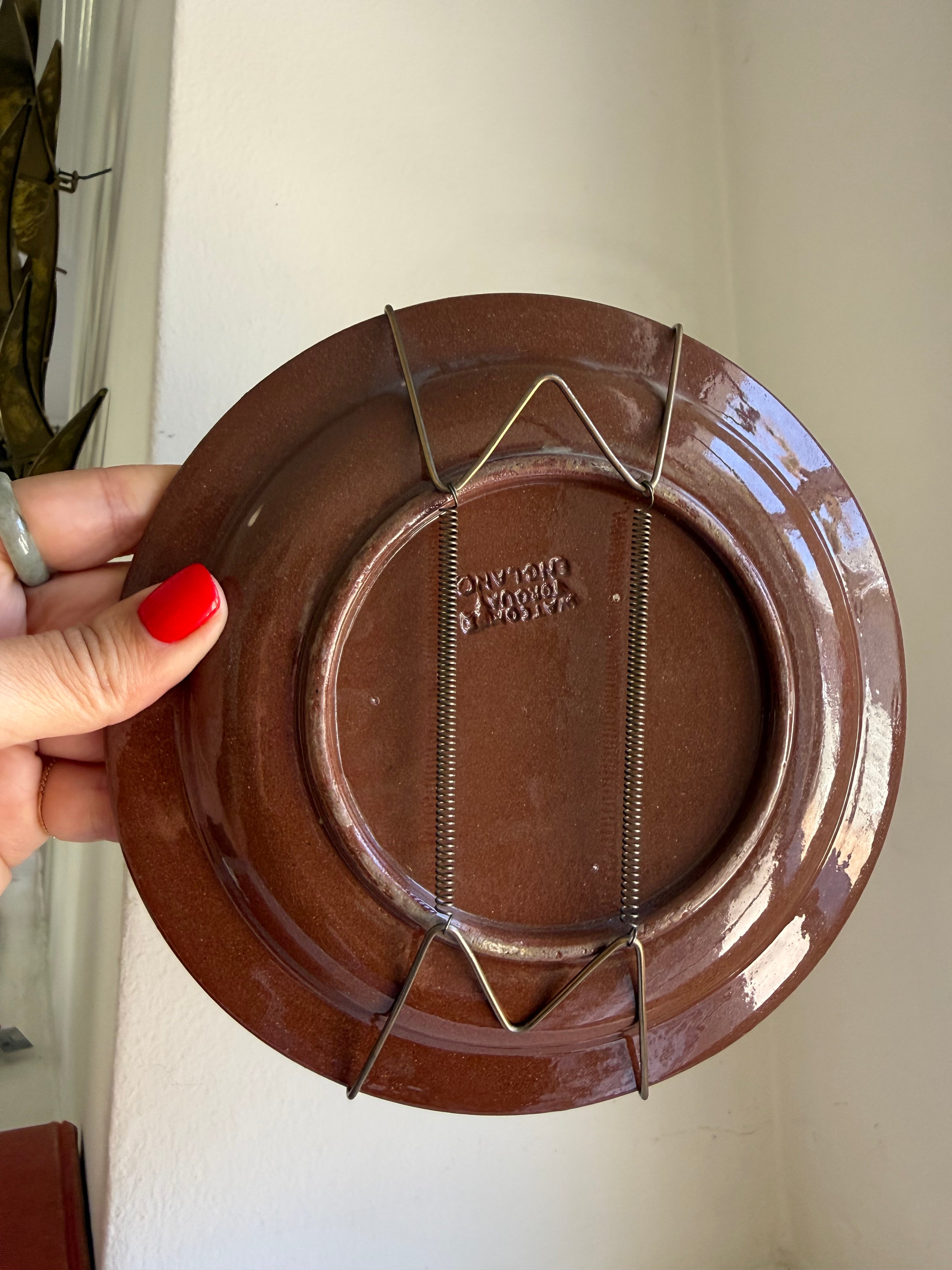 Vintage Watcombe Torquay Pottery “Women Know Better” Motto Ware Plate