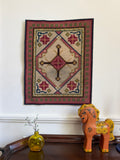Vintage Handworked Needlepoint Church Kneeler or Cushion Panel